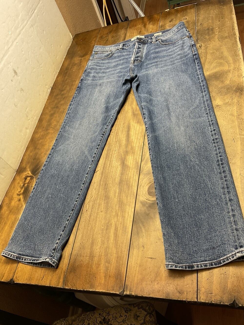 Madewell Selvedge Kaihara Mens Denim Jeans Size 34x32